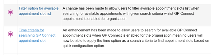 GP Connect Enhancements